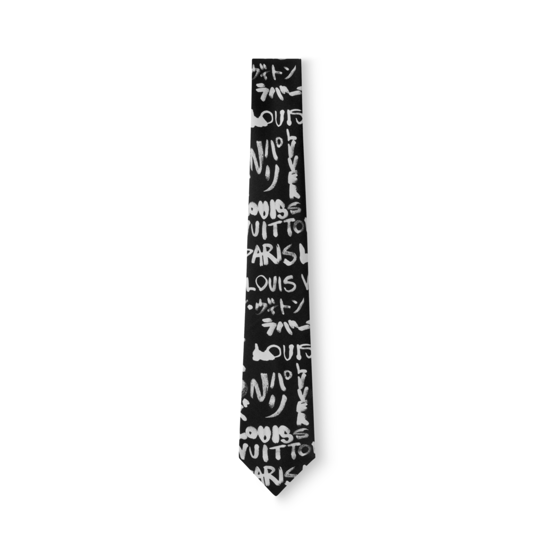 LV Scribble Tie . - Accessories | LOUIS VUITTON